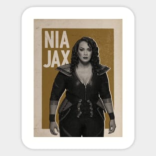 Nia Jax Vintage Sticker